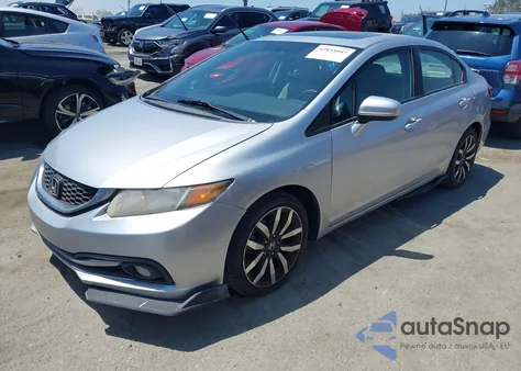 2014 Honda Civic Ex-L z USA, uszkodzony, nr VIN 19XFB2F95EE240522